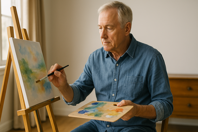 Watercolor vs. Acrylics: Choosing the Right Medium for Beginners