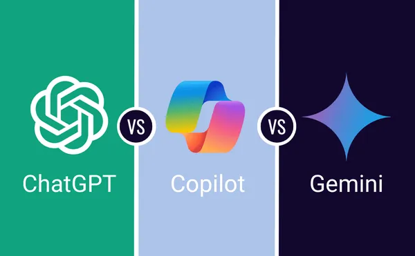 Comparing ChatGPT vs. Google Gemini vs. Microsoft Copilot